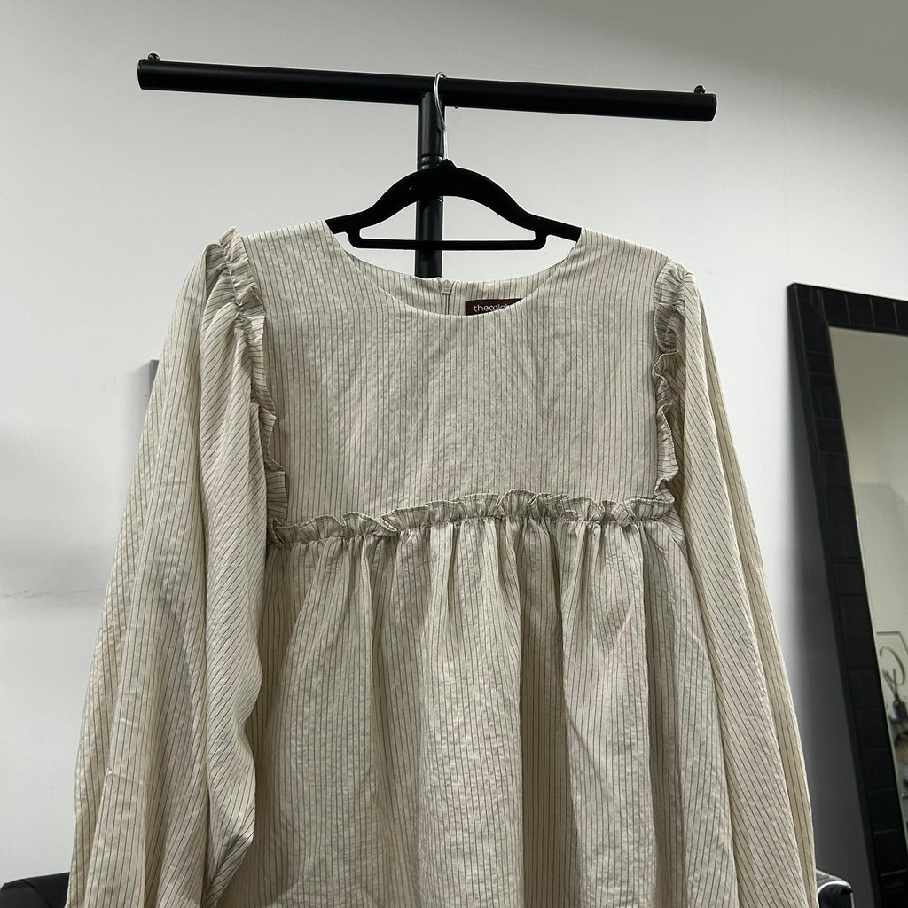 Serina Cropped Blouse (CGLABEL - NR Stripes)