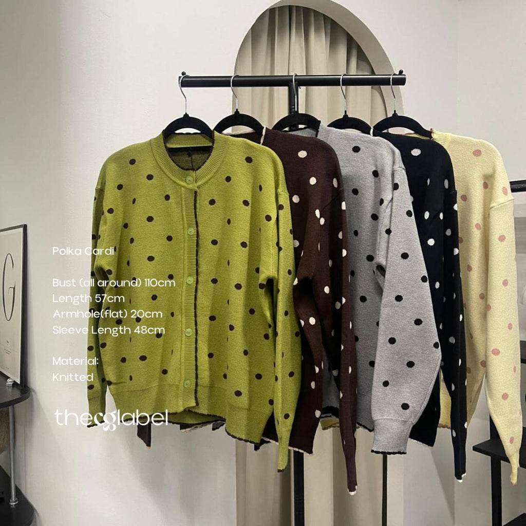 Polka Cardi (CG Curated Series)