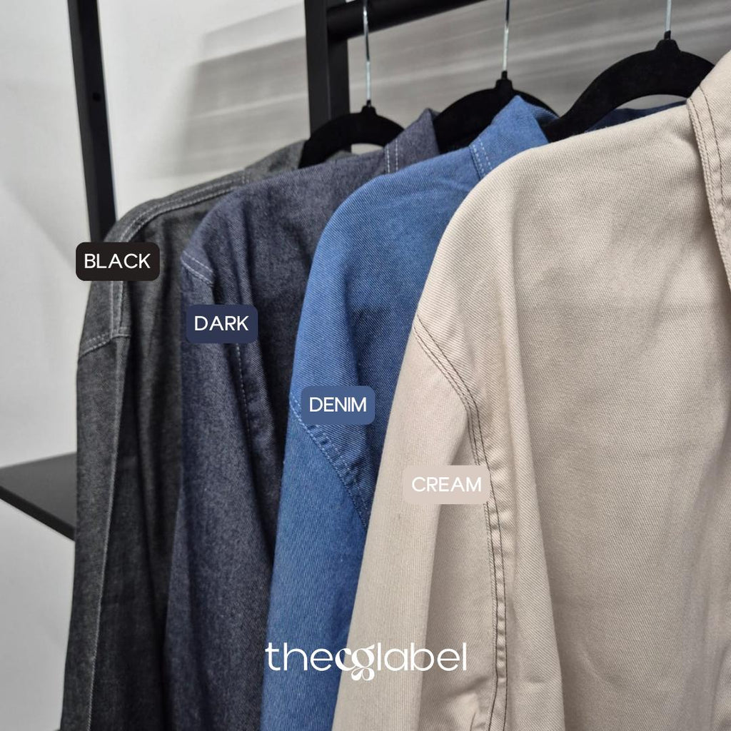 Boxy Denim Top (Curated Series)