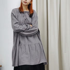 Babydoll Oversized Top (By thecglabel- Checkered Linen)