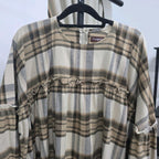 Santorini Ruffles Blouse (CGLABEL - Flannel)