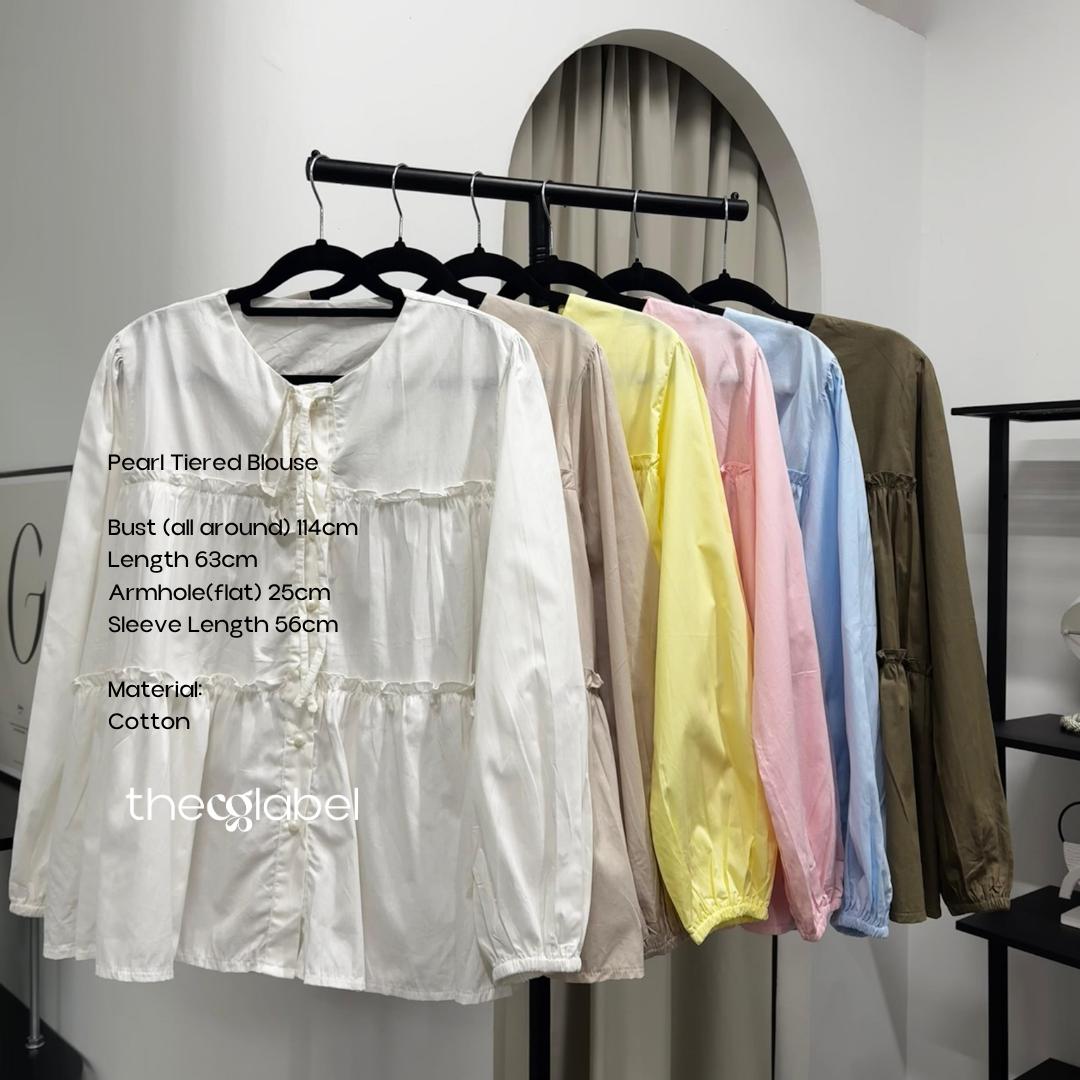 Pearl Tiered Blouse (CG Curated Series)