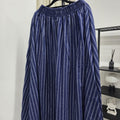 Striped Linen Skirt (Curated Series)