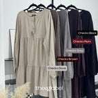 Babydoll Oversized Top (By thecglabel- Checkered Linen)