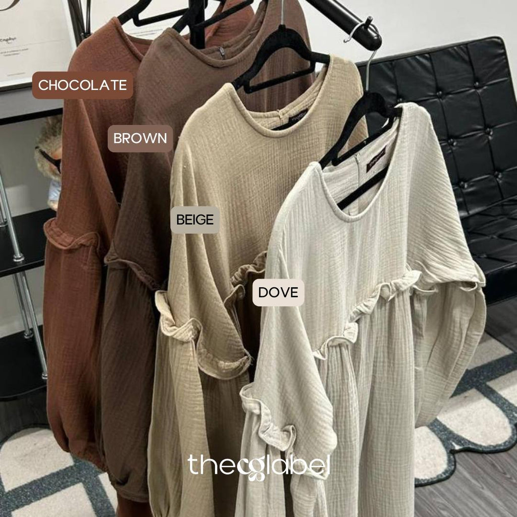 Dila Ruffles Tunik (CGLABEL- Foam series)