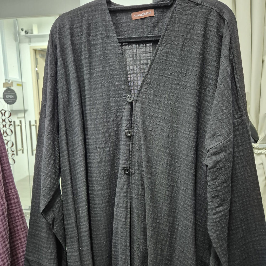 Kimono Outerwear (By thecglabel - Checkered Linen)