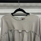 Santorini Ruffle Dress (CGLABEL - Linen Crinkle)
