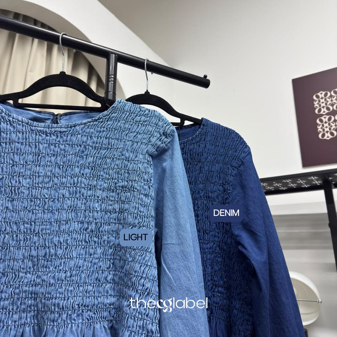 Hailey Denim Top (CG Curated Series)