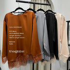Lucy Lace Blouse (CGLABEL - Satin)