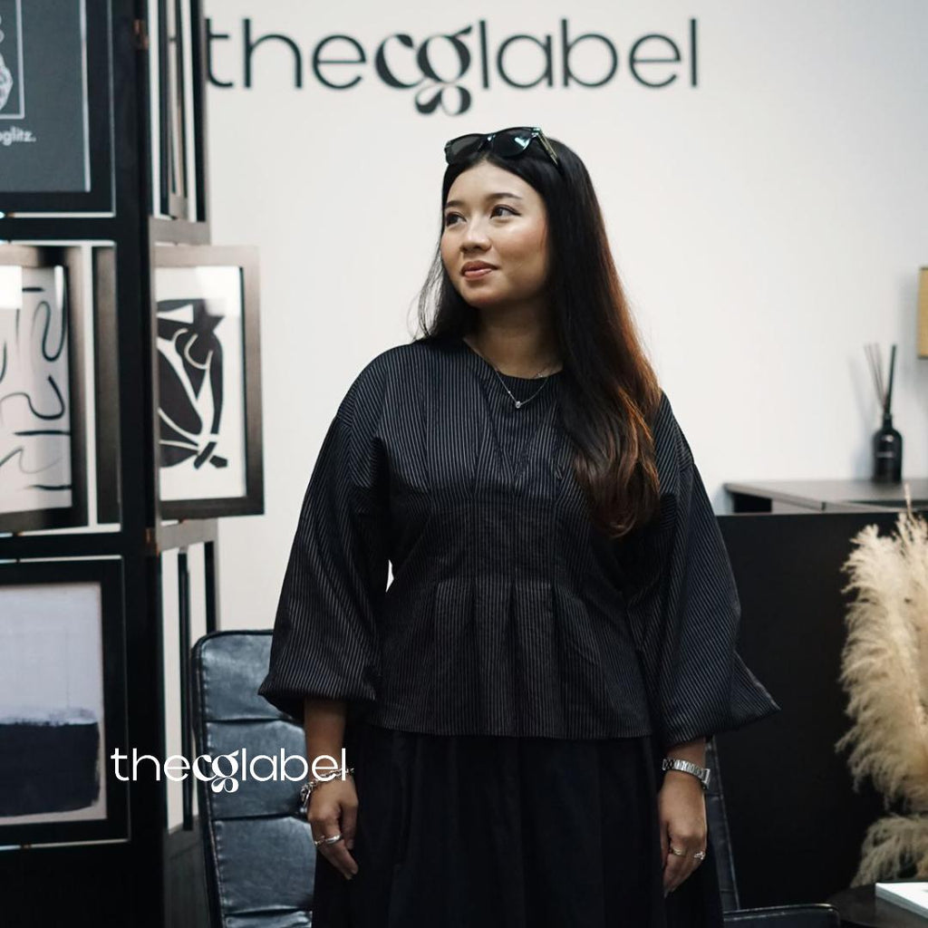 Nelly Blouse (CGLABEL - Linen Stripes)