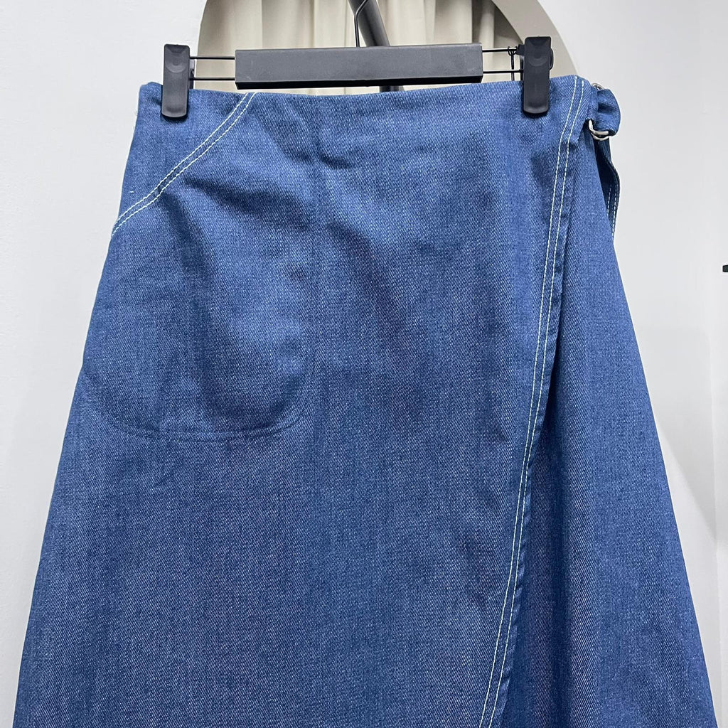 Belted Denim Skirt (CGLABEL - Premium Denim)