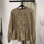 Nuha Checks Top (CG Curated Series)