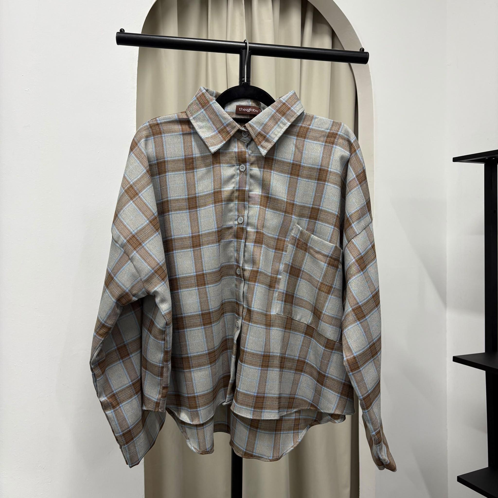 Boxy Shirt (CGLABEL- Flannel)