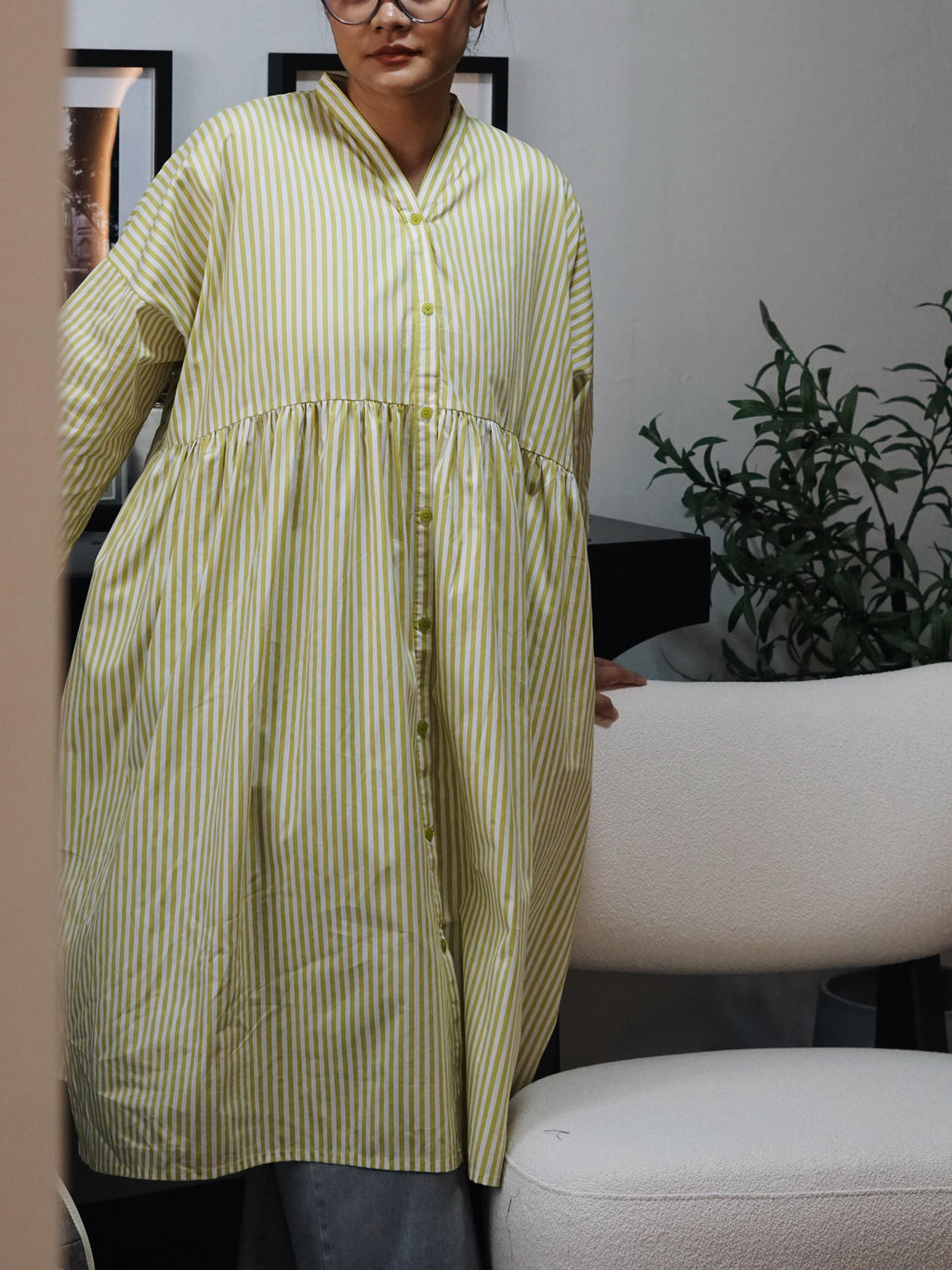 Sofia Oversized Midi Dress (THECGLABEL - JAPANESE COTTON SERIES)