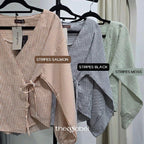Kimono Blouse (CGLABEL - Seersucker)