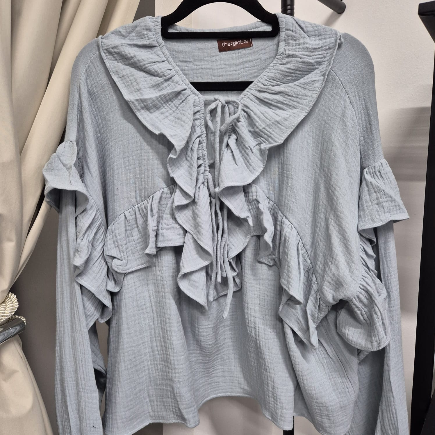 Thara Ruffles Blouse (By thecglabel - Cotton Foam Series)